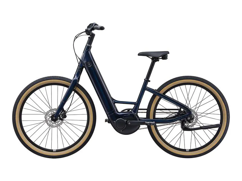 Momentum Vida E+ LDS 25km/H Electric Hybrid Bike 2023 in Ink-2
